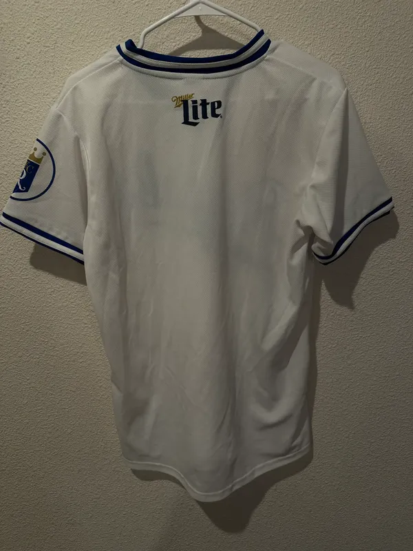 Kansas City Royals Jersey White Size M - Image 2