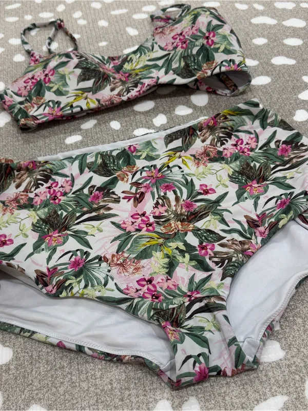 Victoria’s Secret essential’s bikini set boyshort high rise waisted top padded - Image 3