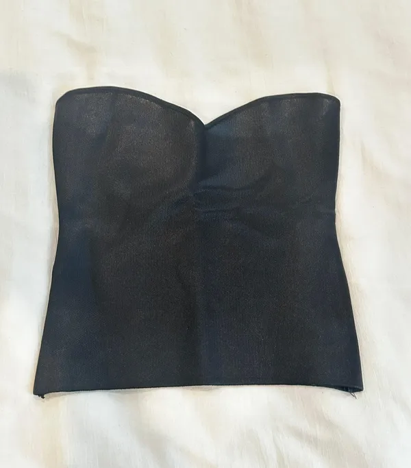 Zara Black Tube Top - Image 2