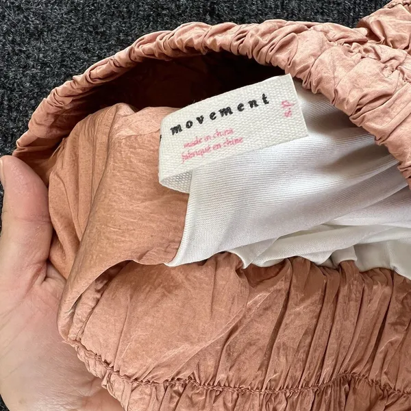 FP Movement Free People The Way Home High Rise Running Shorts Peach Terracotta S - Image 10