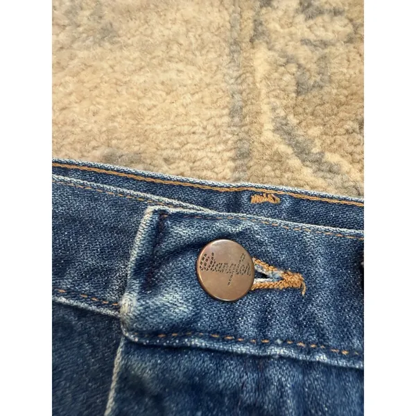 Wrangler High Rise Cut Off Denim Shorts Vintage Urban Outfitters Reworked Sz 6 - Image 11