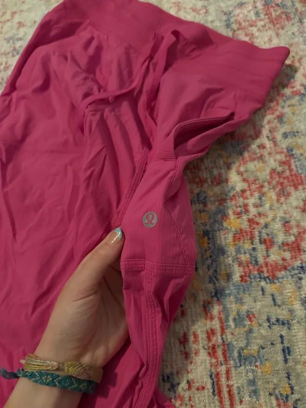 Sonic Pink Lululemon Dance Studio Pants 4 - Image 3
