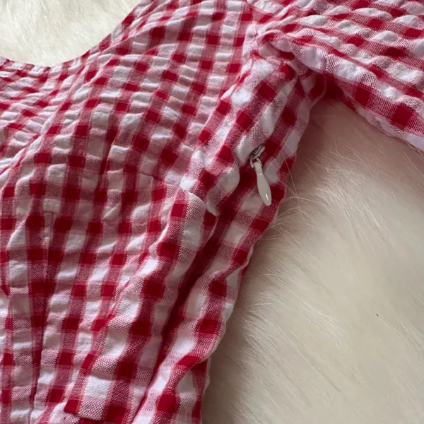 NWT Loft Checkered Dress - Image 7