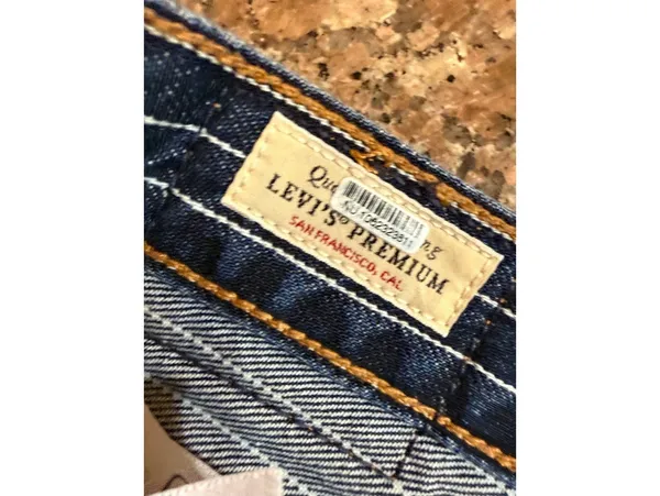 Riley Vintage x Nuuly Levi's Premium Denim Mini Skirt Size 25 - Image 5