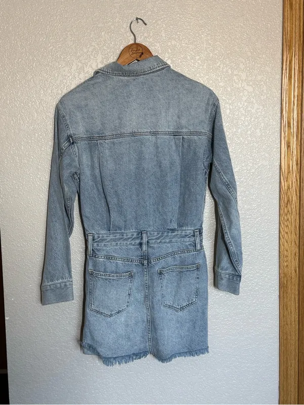 Pistola denim mini dress - Image 5