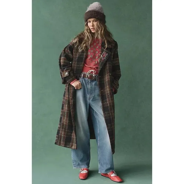 NWT Free‎ People We The Free Cora Long Rise Slouchy Jeans Size 26 Baggy - Image 11