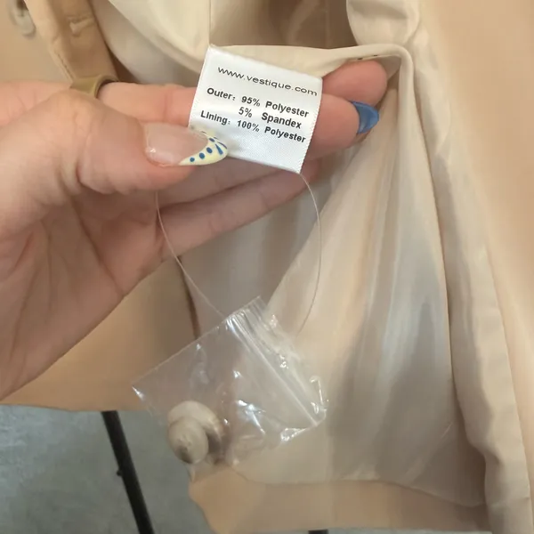 Vestique Tan Blazer NWT - Image 6