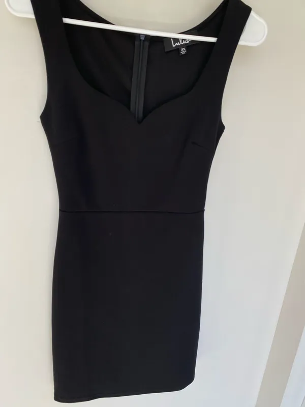 Lulus Black Dress Bodycon - Image 2