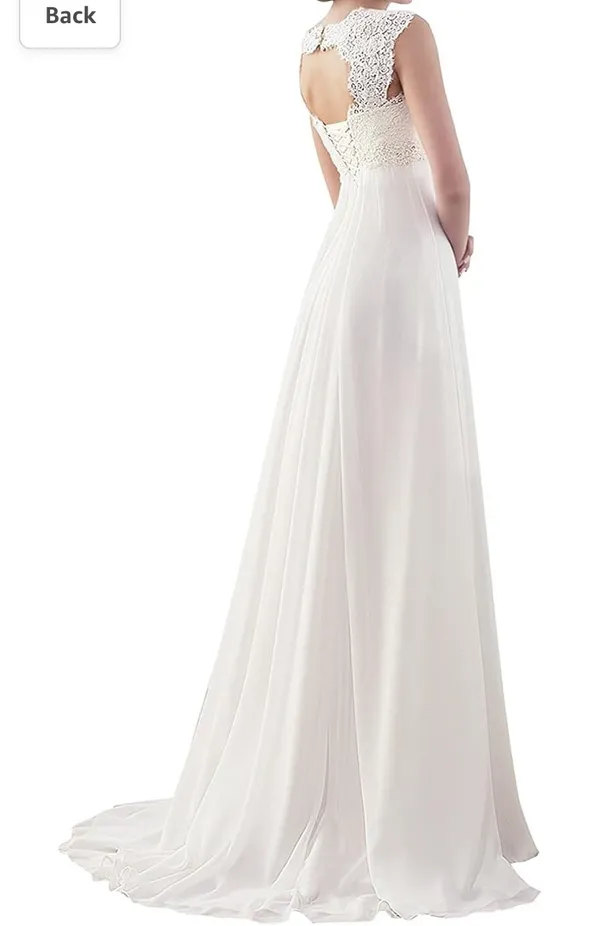 Wedding Dress Size 16 - Image 5