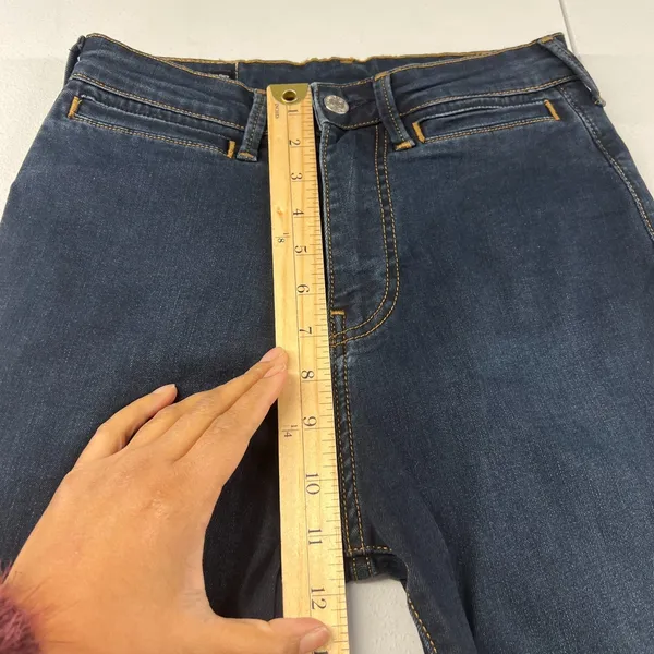 True Religion FEY Flare Jeans Womens 27 Blue Denim High‎ Rise All Day Modern - Image 11