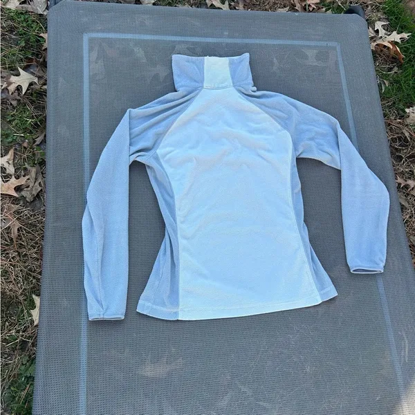 COLUMBIA Sweatshirt Womens Medium‎ Glacial Fleece III Pullover Quarter Zip - Image 7
