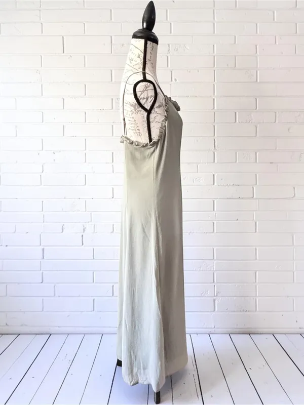 A New Day Chiffon Ruffled Maxi Dress Size Large NWT - Image 5