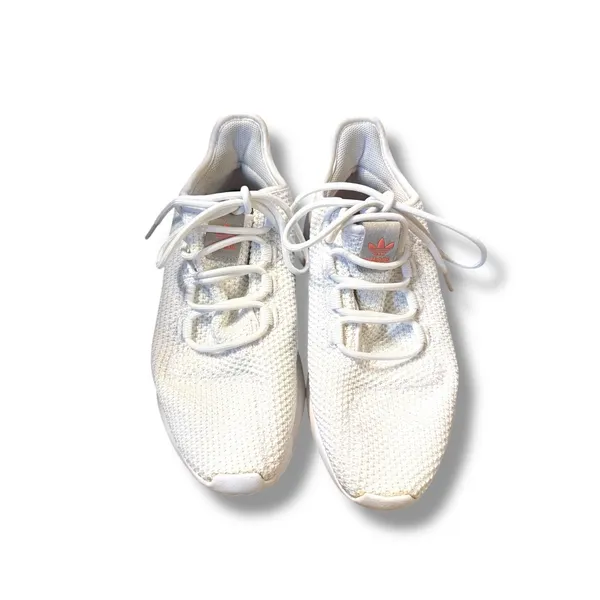 Adidas Tubular Shadow Knit Sneakers Women's Size‎ 7 White Lightweight Running - Image 4