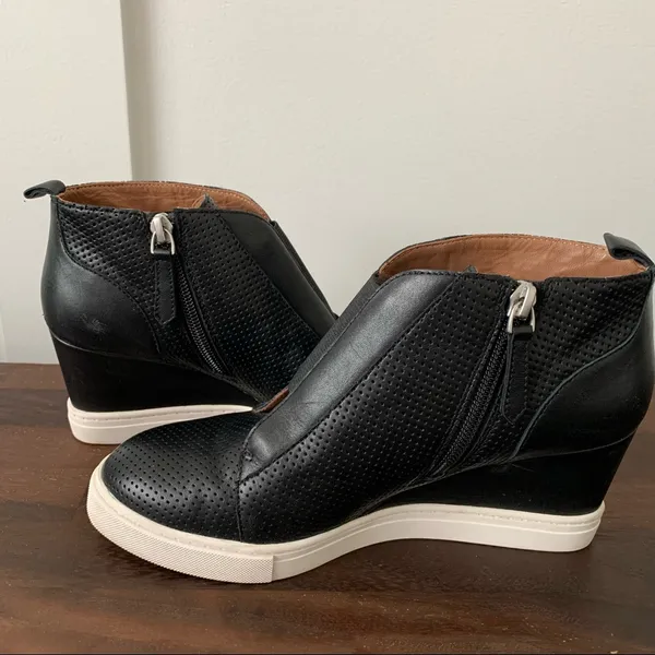Linea Paolo Anna Wedge Sneaker Booties 6 - Image 7