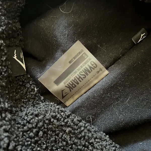 Gymshark Borg Pullover Black - Image 4