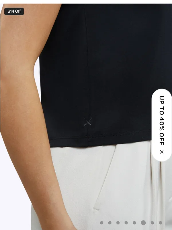 Cuts Clothing Almost Friday Black Tee Sz S - Image 3