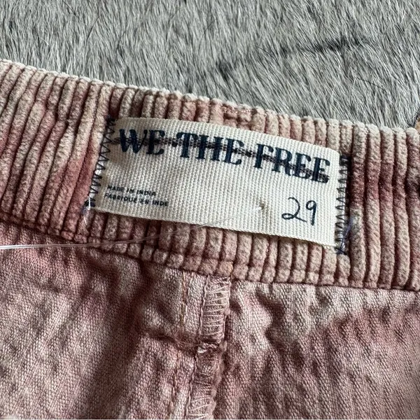 FREE PEOPLE WE THE FREE Galivanting Cord Skort in‎ Chocolate Truffle Size 29 - Image 4