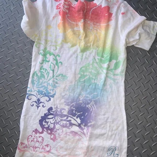 Raw y2k shirt White Size M - Image 3