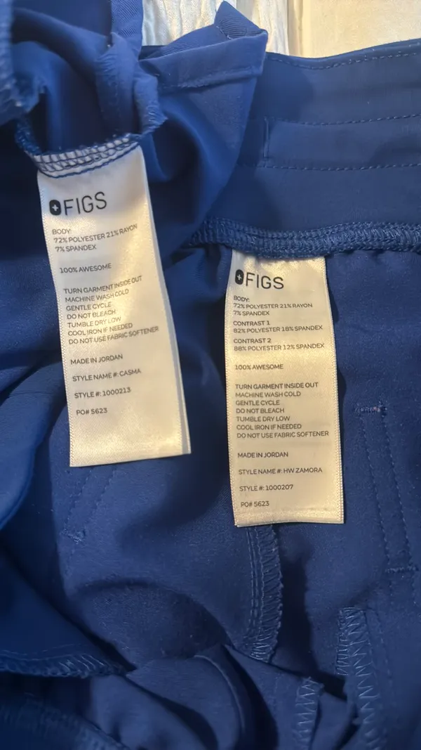 FIGS Scrub Set Top & Jogger Pants  - Image 5