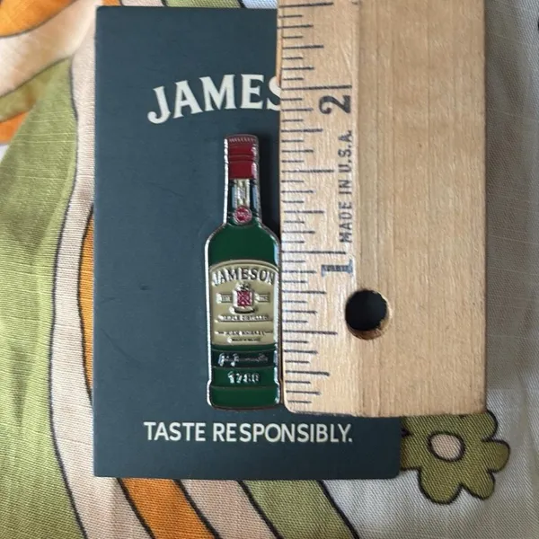 Boutique Jameson Whiskey Bottle Pin - Image 2