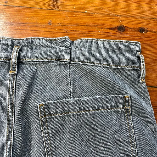 Zara High Rise Wide Leg Baggy Fit Jeans - Size 10 - Image 6