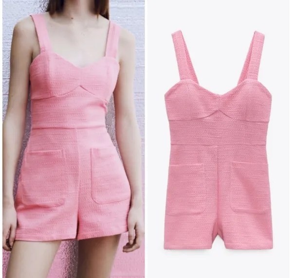 ZARA Tweed Romper - Image 2