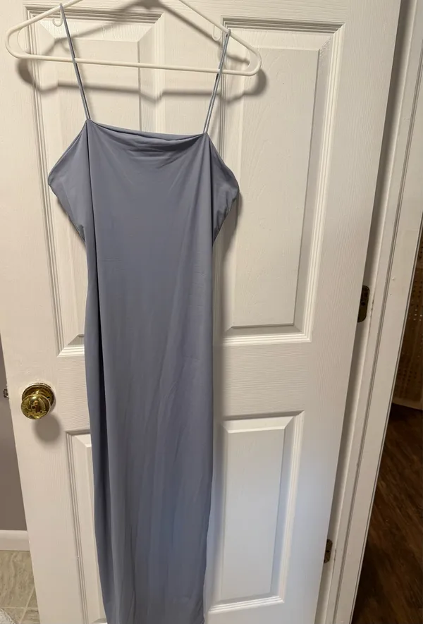Bodycon maxi dress Blue Size M - Image 4