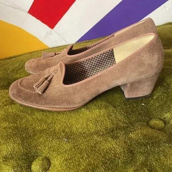 Vintage Outdorables by Danielle Green Size 7.5 EUC!‎ Suede 007 - Image 5