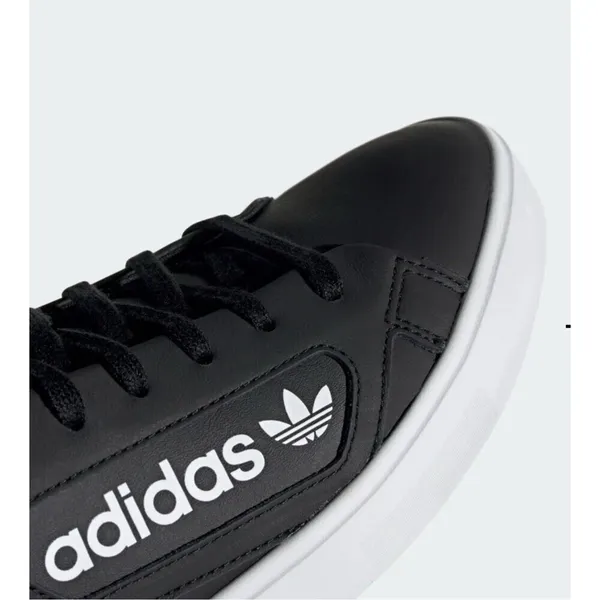 adidas Originals Women's Sleek Sneaker, core Black/Crystal White 7 M US - Image 6