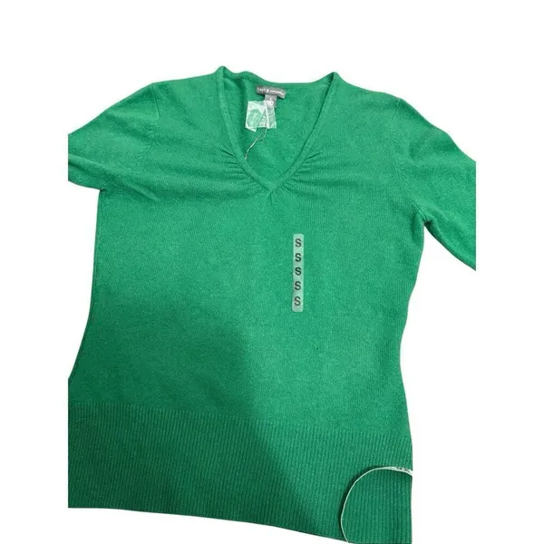 Apt. 9 cashmere sweater top size S - Image 4