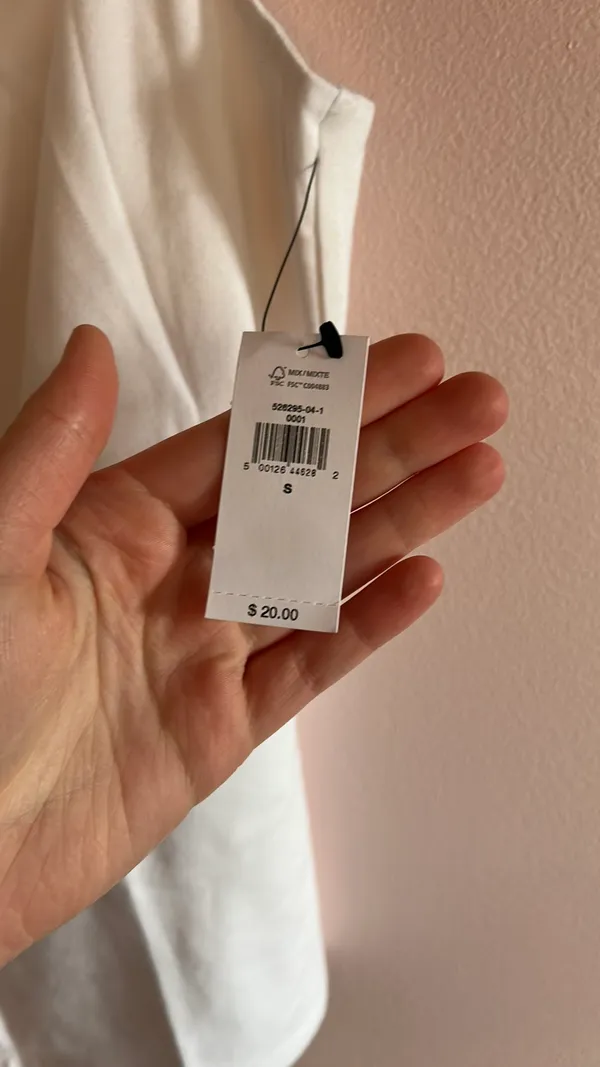 Banana Republic white basic tank - Image 2