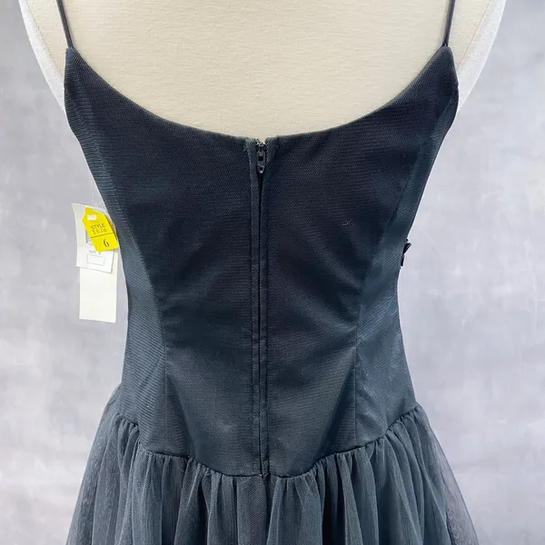 Night Way Collections Gown Dress Womens 6 Whimsigoth‎ Fairy Grunge Coquette Gala - Image 6