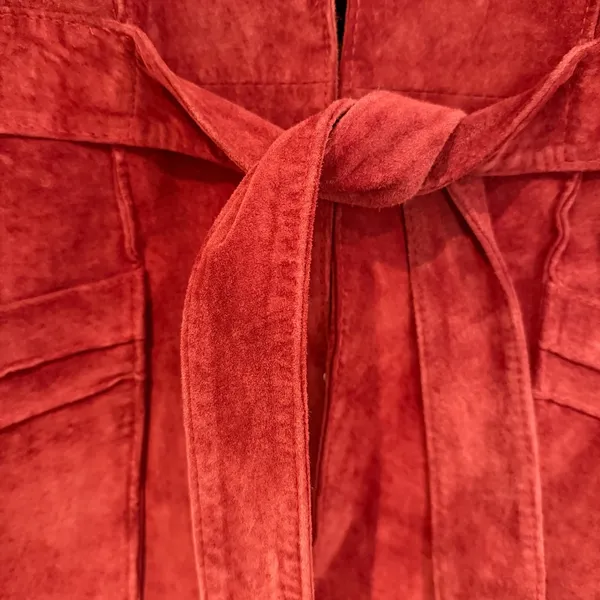 Arden B Vintage Suede Jacket Women Medium Rust Y2K Vintage Boho Western Autumnal - Image 6