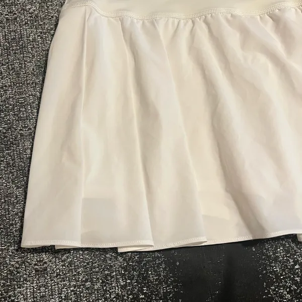 Womens large Offline by Aerie Cream Pleated Mini Tennis/Athletic Skort - Image 3