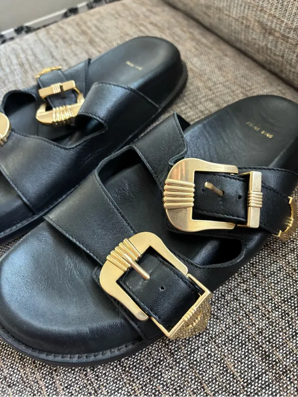 Anine Bing Buckled Sandals - Image 2