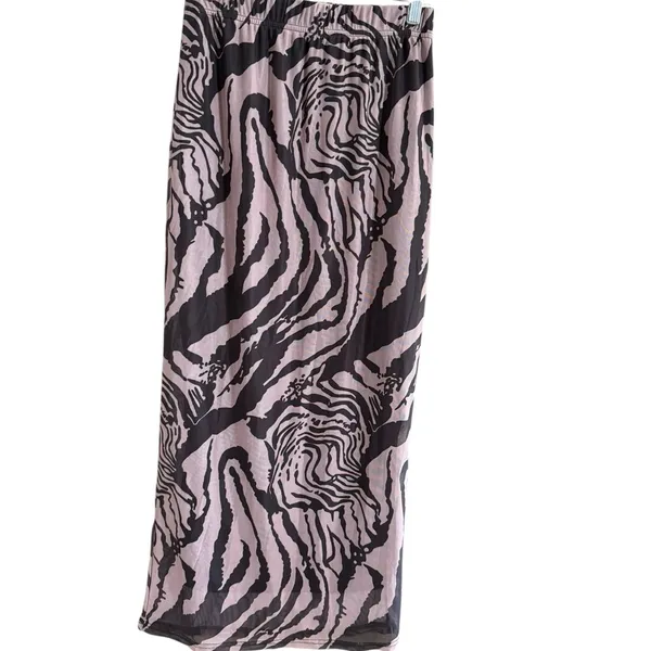 SHEIN Black Brown Zebra Print Pencil Skirt - Image 10