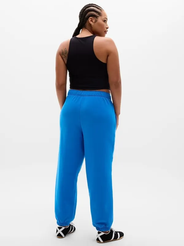 New Athleta S Forever Fleece Jogger Breaker Blue Small Regular - Image 6