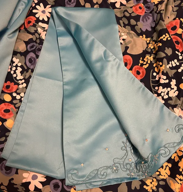 Blue Bridesmaid Dress - Image 7