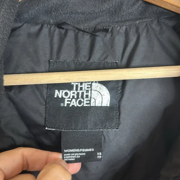 The North Face Metropolis III 550 Down Long Quilt Coat‎ Parka Black Size XS cozy - Image 7