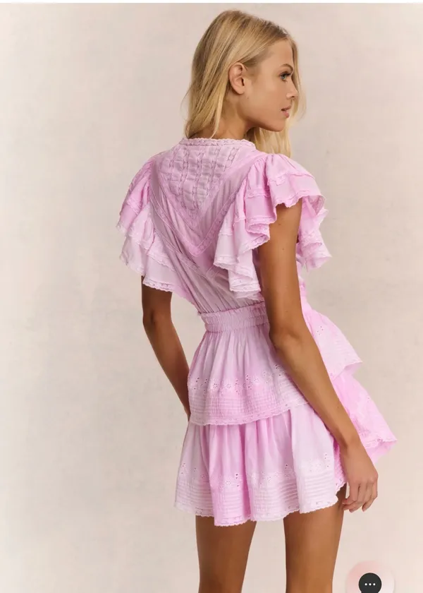 Love Shack Fancy Gwen Mini Dress - Image 2