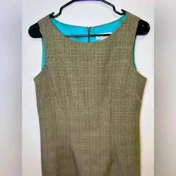 Miss Derby Women’s Vintage‎ Y2K Brown Little Dress Size 8. - Image 2
