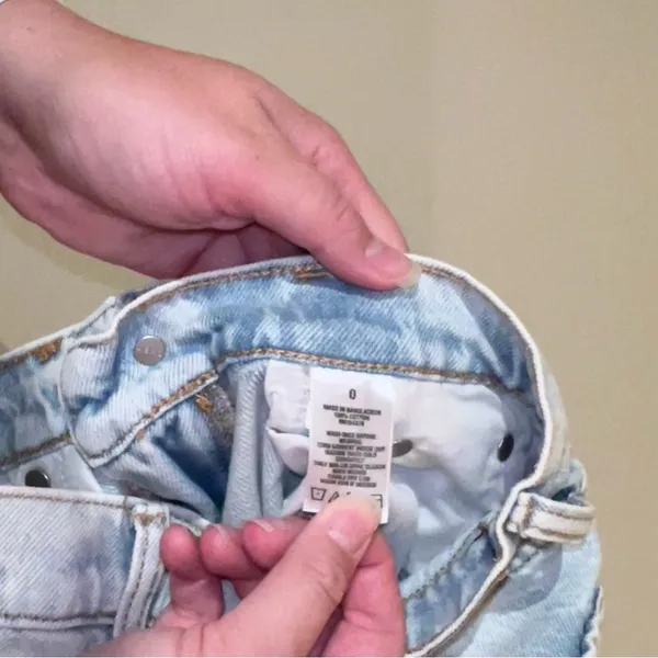 Aeropostale High Rise Mom Jeans Size 0 - Image 9