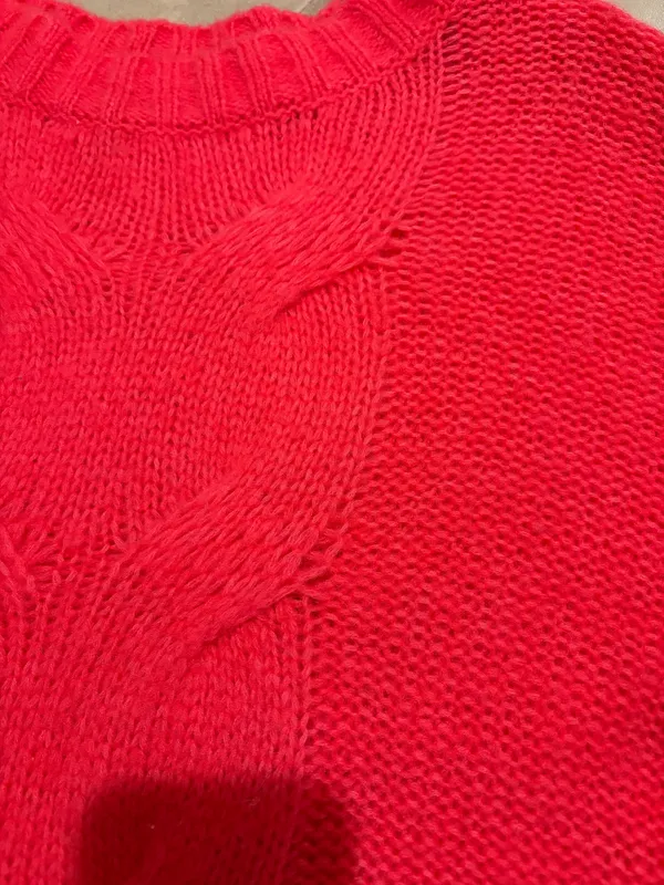 Aerie Sweater Cable Knit Oversized Chunky - Image 8