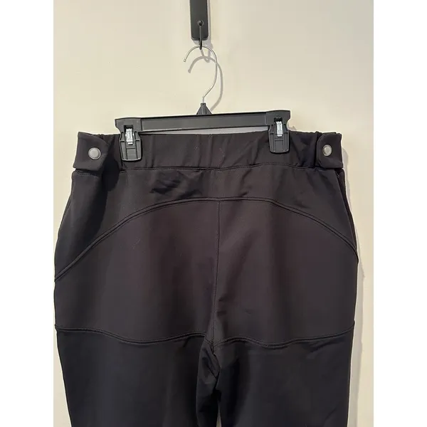 Title Nine Black Pants Ankle Zippers Pockets Size L Large EUC! - Image 6