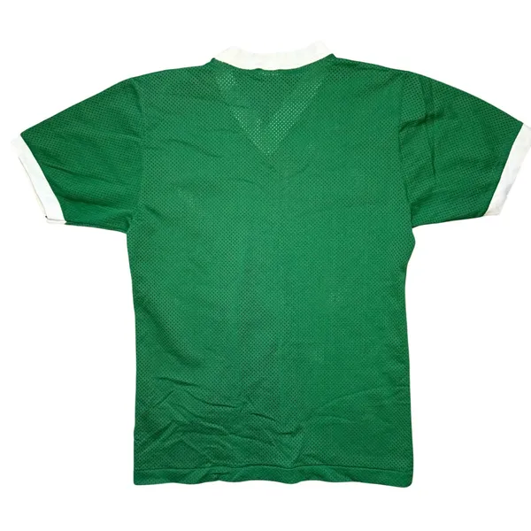 Vintage Soffe Athletic Mesh V-Neck Green Blank Jersey Womens M 70s Retro Tomboy‎ - Image 8