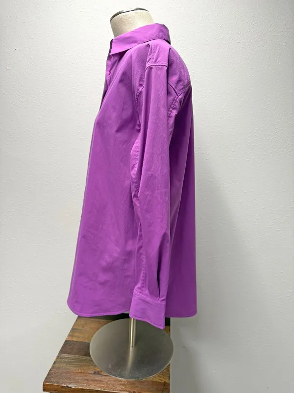 Athleta Performance Oversized Poplin Top - Image 6