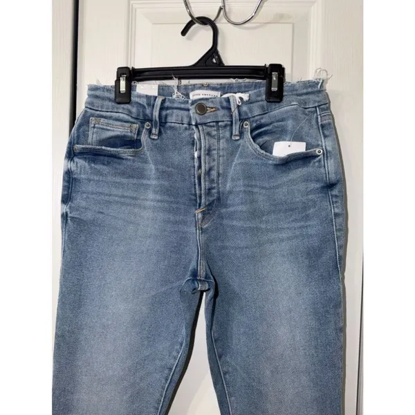 Good American Blue Denim Stretchy Jeans(Size 28) - Image 6