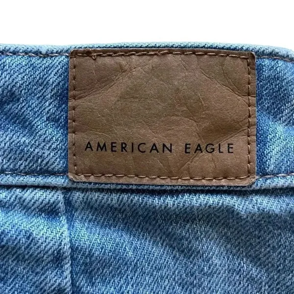 NWOT American Eagle Rainbow Button Down Blue A-Line Women’s Skirt SZ 6 #1314 - Image 7