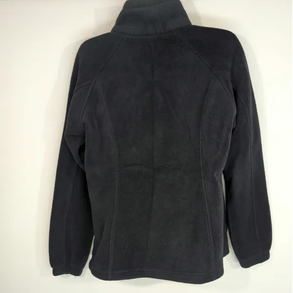 Columbia Benton Springs‎ Full Zip Fleece Black Jacket Women's L Breathable Warm - Image 6