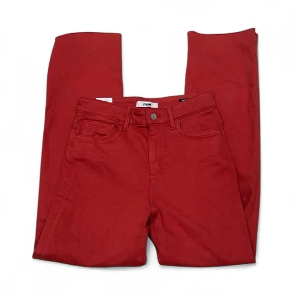 Mavi Women's Orange‎ Barcelona High Rise Wide Leg Jeans Size 25/29 - Image 3